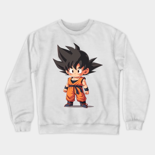 goku Crewneck Sweatshirt by fancy ghost